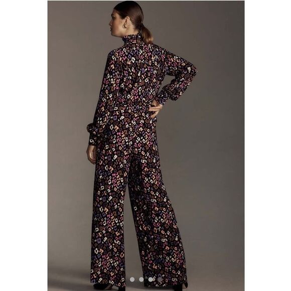 Anthropologie Essential Antwerp Extrovert Wide Leg Knit Pants Size 4 IT 36 - Picture 3 of 16
